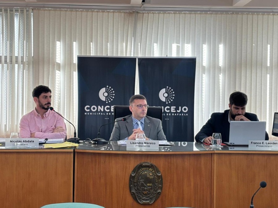 Se llev&oacute; adelante una nueva sesi&oacute;n ordinaria en el Concejo Municipal.