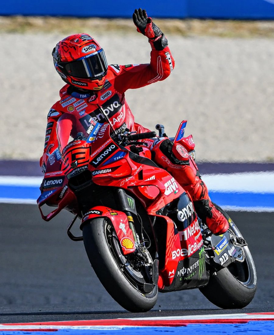 Marc M&aacute;rquez fue la referencia del viernes con la Ducati.