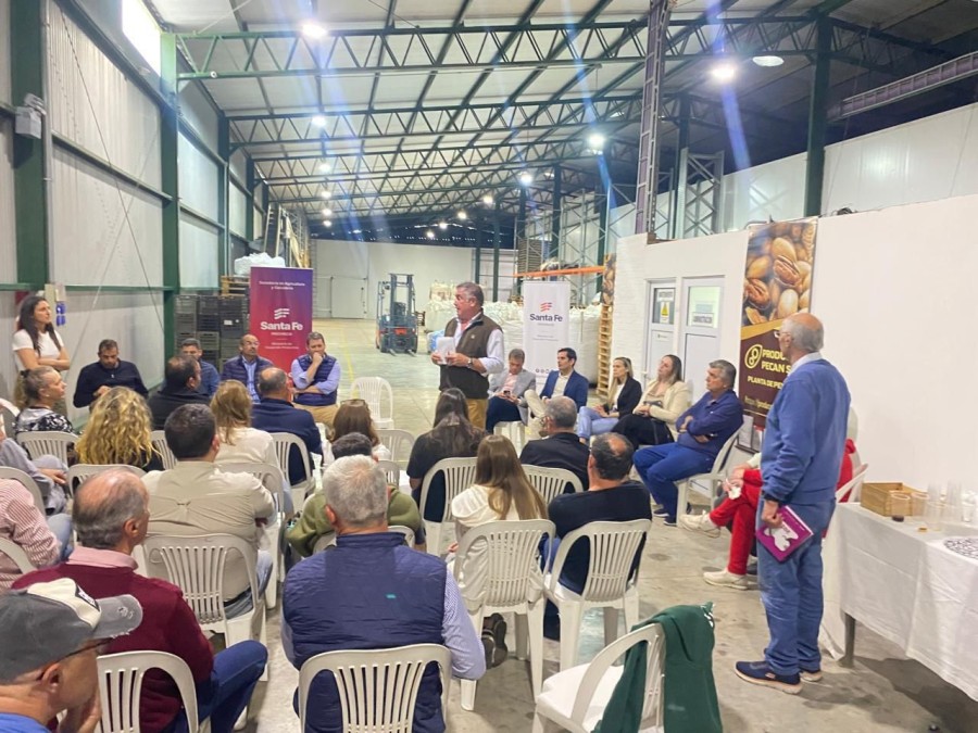 Se lanz&oacute; la primera mesa de nuez pec&aacute;n en la provincia de Santa Fe.