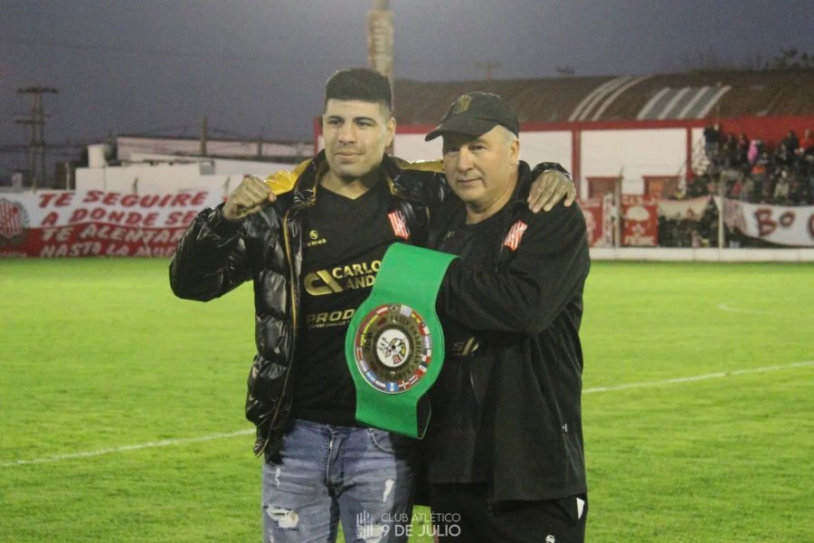 LOCAL. El pupilo de Rub&eacute;n Gim&eacute;nez enfrentar&aacute; a Chamorro.