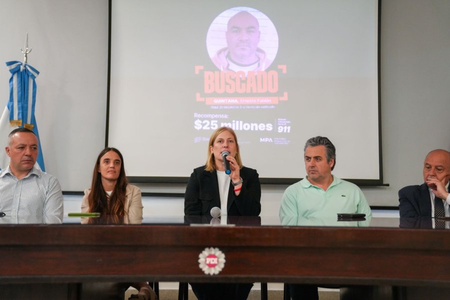 Presentaci&oacute;n de la p&aacute;gina web de los delincuentes m&aacute;s buscados en Santa Fe.