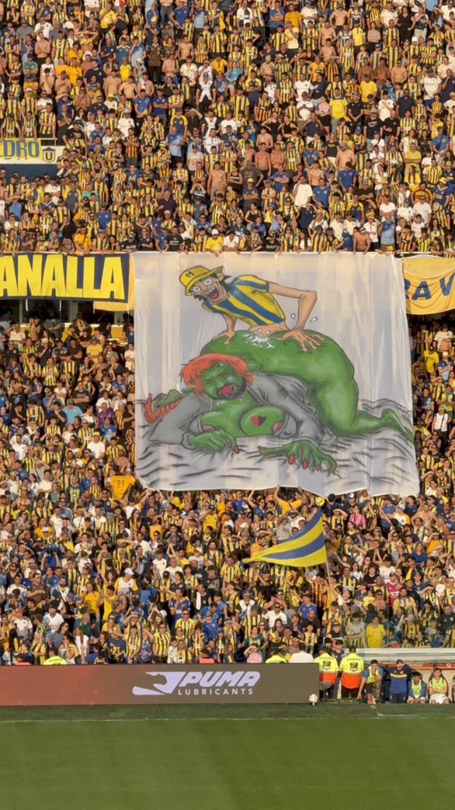 Rosario Central repudi&oacute; las banderas contra el &ldquo;Ogro&rdquo; Fabbiani.