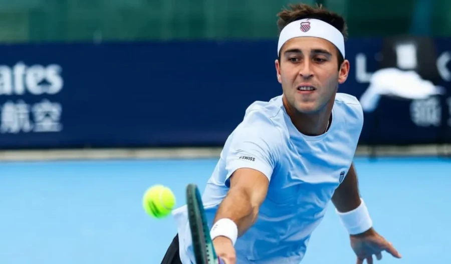 UNA PENA. El argentino ven&iacute;a realizando un buen torneo.