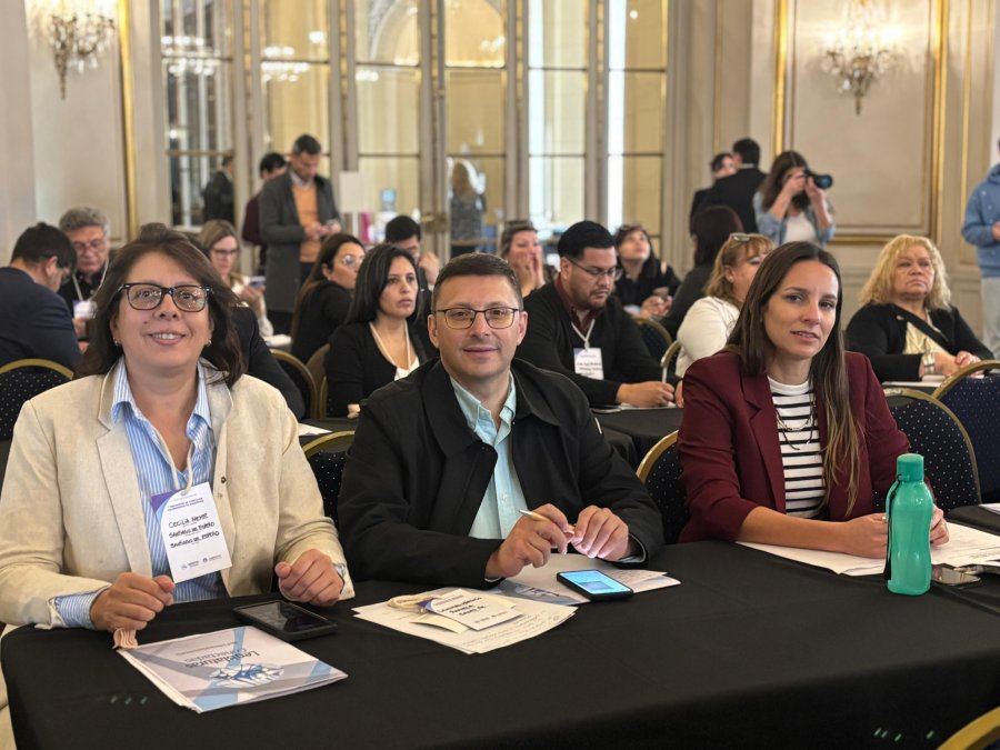 PROPUESTA. En representaci&oacute;n del Concejo Municipal de Rafaela estuvieron presentes su presidente, Lisandro M&aacute;rsico y su vicepresidenta, Mar&iacute;a Paz Caruso.