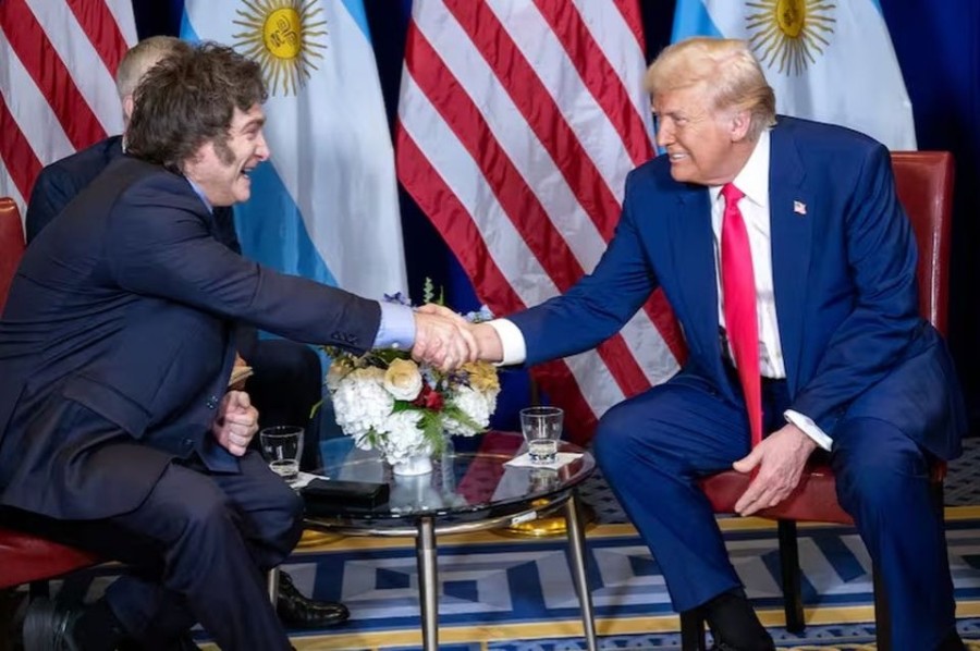 EN NORTEAMERICA. Milei y Trump se reunir&aacute;n este martes en tierras estadounidenses.
