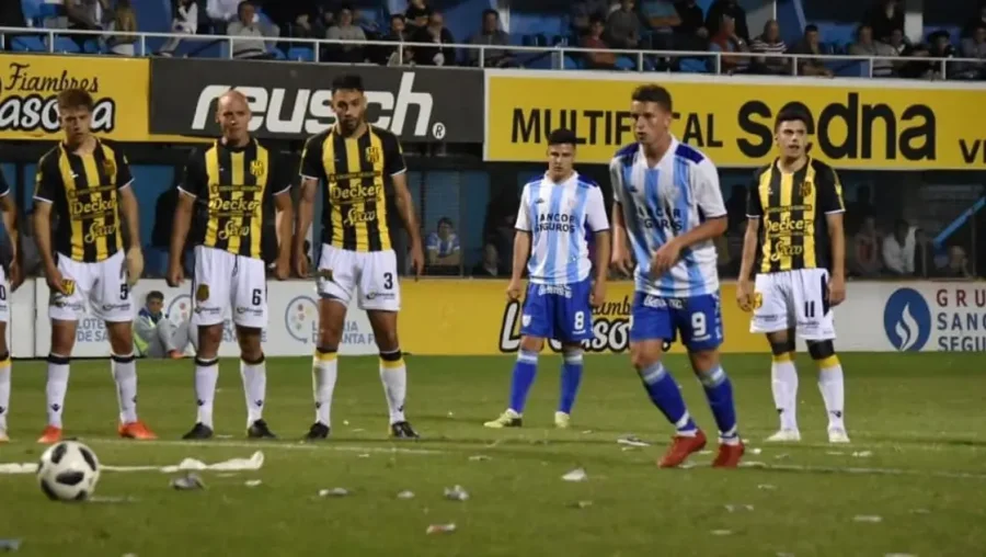 LA &Uacute;LTIMA VICTORIA DE LA CREMA ANTE OLIMPO EN EL MONUMENTAL, CON GOLES DE BORGNINO DE PENAL
