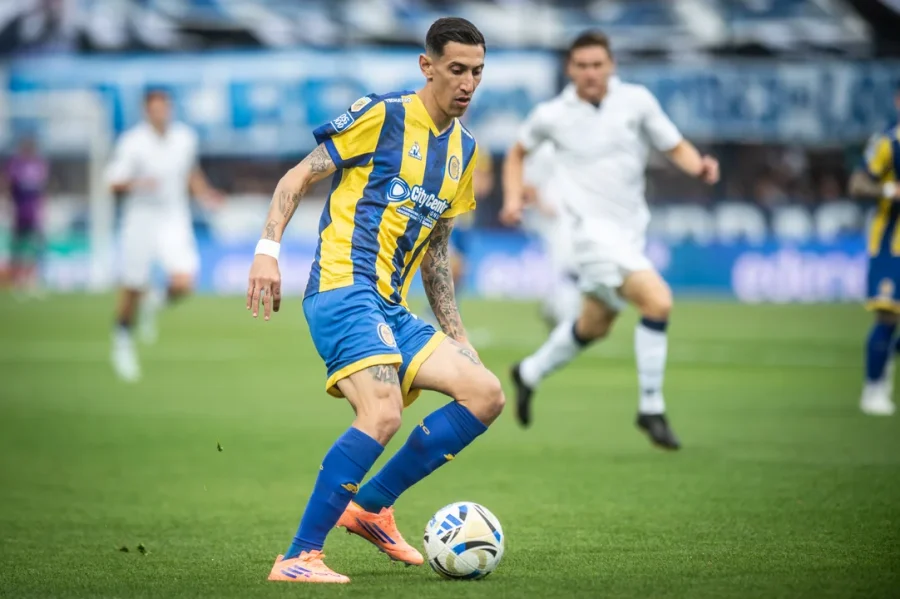 DI MAR&Iacute;A ANOT&Oacute; UN GOLAZO EN EL TRIUNFO CANALLA ANTE EL LOBO