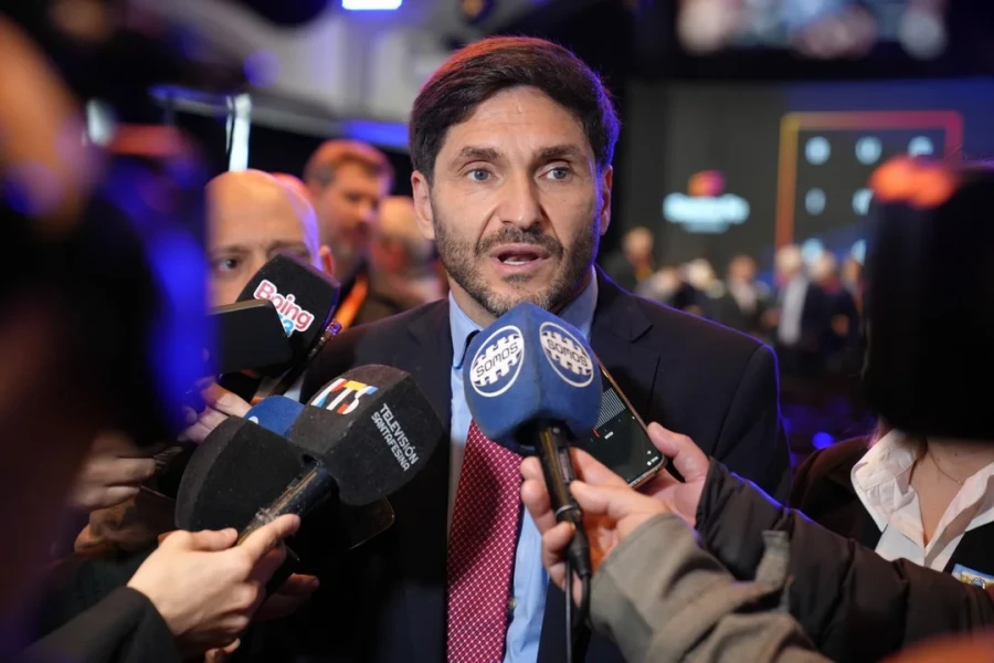 Maximiliano Pullaro, gobernador de Santa Fe.