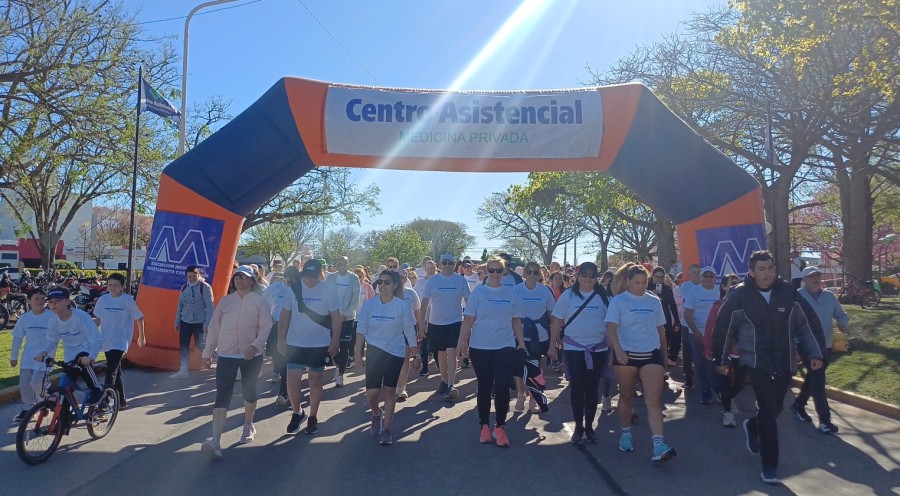 Gran &ldquo;Caminata x la Salud&rdquo;.