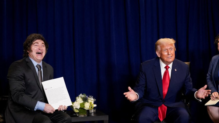 EN WASHINGTON. avier Milei ser&aacute; recibido por Donald Trump en la Casa Blanca el 14 de octubre.