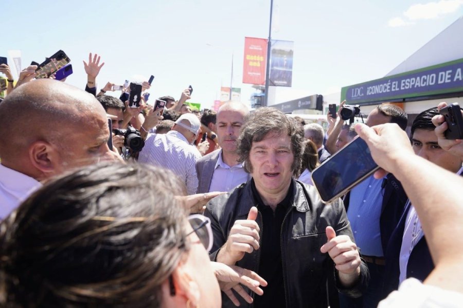 DESEMBARCO. El presidente Javier Milei visitar&aacute; este s&aacute;bado las provincias de Santa Fe y Entre Rios para apuntalar la campa&ntilde;a electoral.