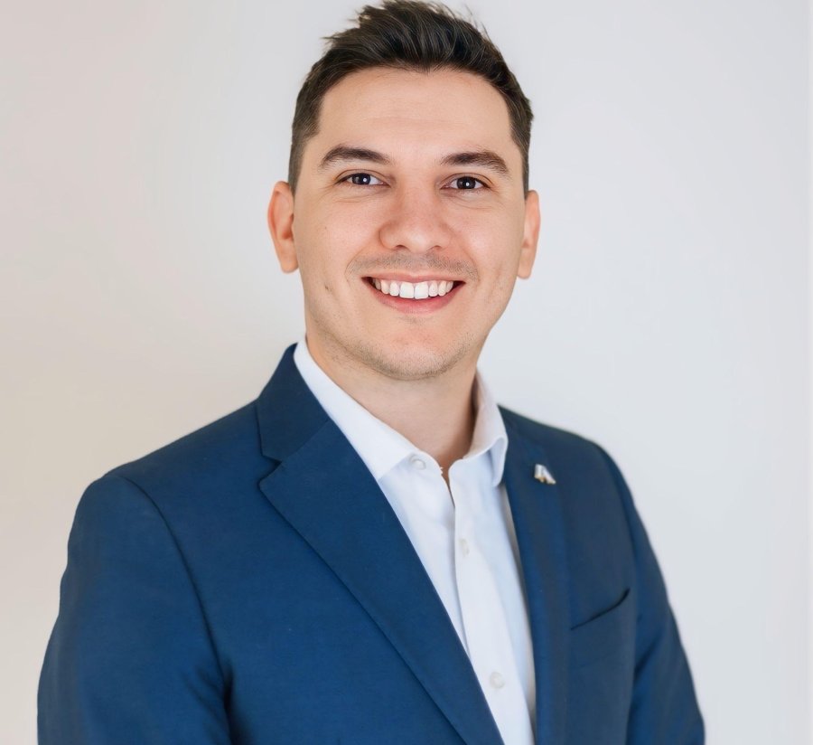 Ezequiel Torres, candidato a diputado nacional por el espacio Nuevas Ideas.