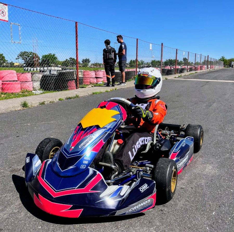 JUANI RUSCH. Correr&aacute; en la categor&iacute;a Micro Max.