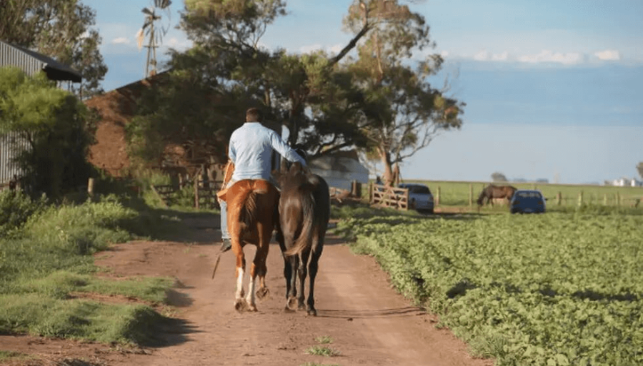 EN EL CAMPO. La tarea del trabajador rural se desarrolla, muchas veces, con temperaturas extremas de calor o fr&iacute;o.