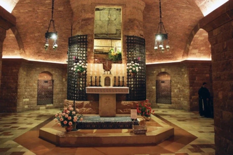 Tumba de San Francisco de As&iacute;s.