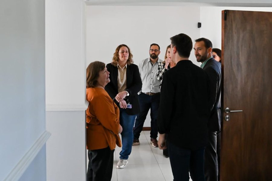 La visita se realiz&oacute; en el marco del Mes de la Salud Mental, que el Ministerio de Salud conmemora con actividades para el personal y otras abiertas a la comunidad.