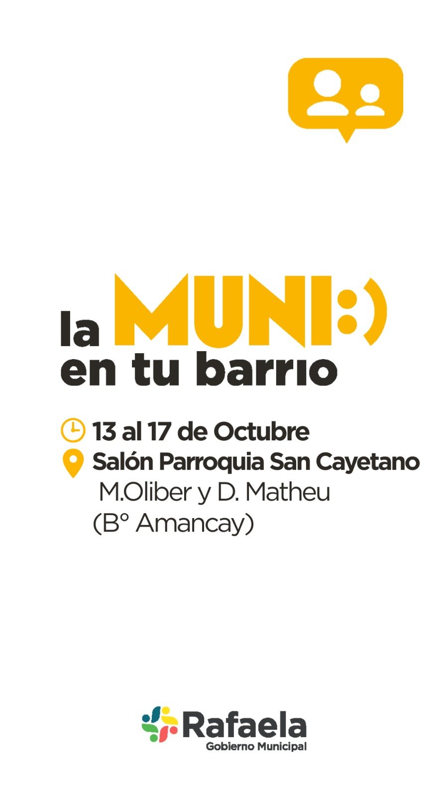 DISPOSITIVO. A partir de este lunes se ubicar&aacute; frente al sal&oacute;n de la parroquia San Cayetano en M. Oliver y Matheu.