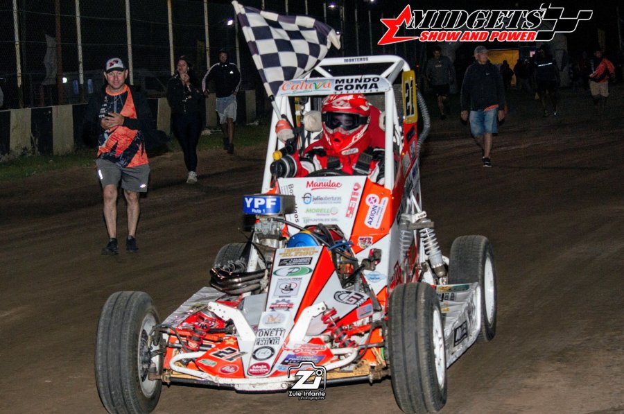 Cristian Molardo logr&oacute; una nueva victoria en el Midgets Show and Power.