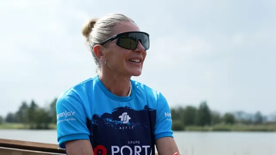 APASIONADA. Mar&iacute;a Laura Negro disfruta de las maratones.