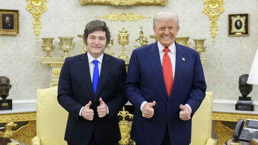 REUNION INEDITA. El presidente de los argentinos afirm&oacute; que EE.UU. considera a la Argentina como un aliado estrat&eacute;gico.
