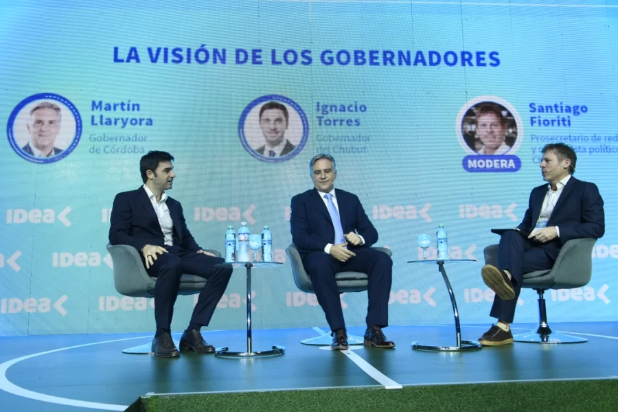 Torres y Llaryora participaron del 61&deg; Colqoui de IDEA.
