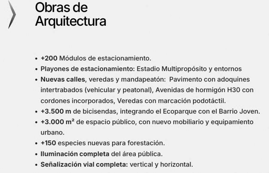 DETALLES DE LA OBRA. Rafaela apuesta a infraestructura, inclusi&oacute;n y futuro con este megaproyecto deportivo y social.