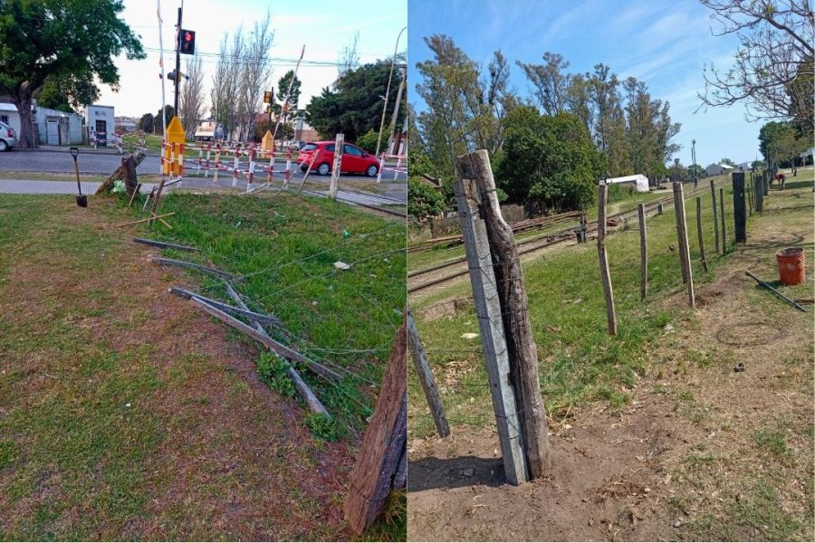 PUESTA EN VALOR. En los &uacute;ltimos d&iacute;as se llevaron adelante m&uacute;ltiples tareas de mantenimiento integral en el parque.