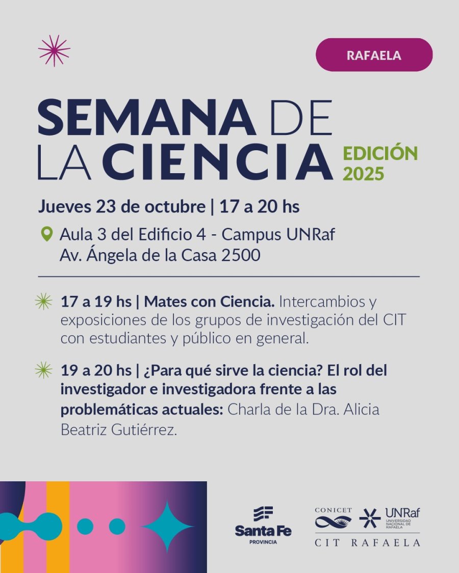 ACTIVIDAD. El evento se llavar&aacute; a cabo este jueves en el campus de la UNRaf con entrada libre y gratuita para todas la comunidad.