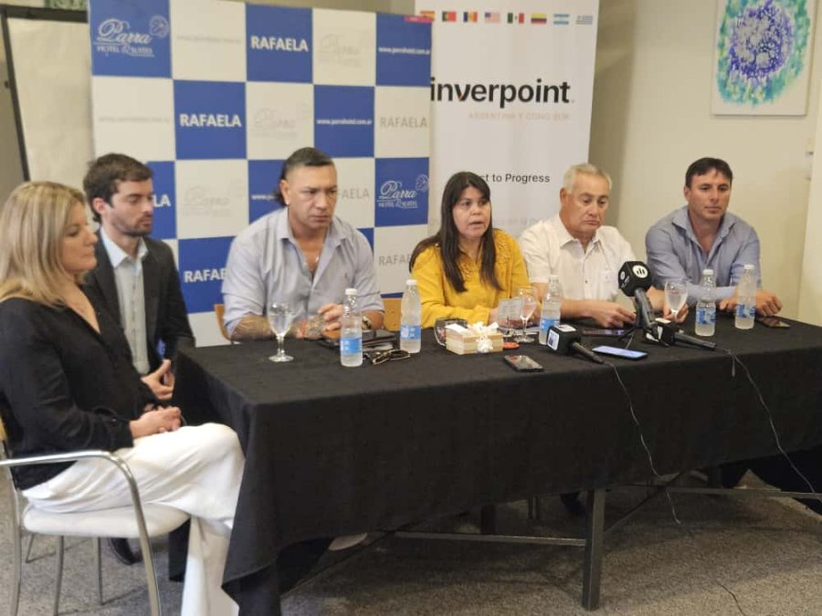 CONFERENCIA. Las autoridades de SITRAM y FESTRAM que bridaron detalles sobre la situaci&oacute;n actual del gremio de municipales en nuestra ciudad.