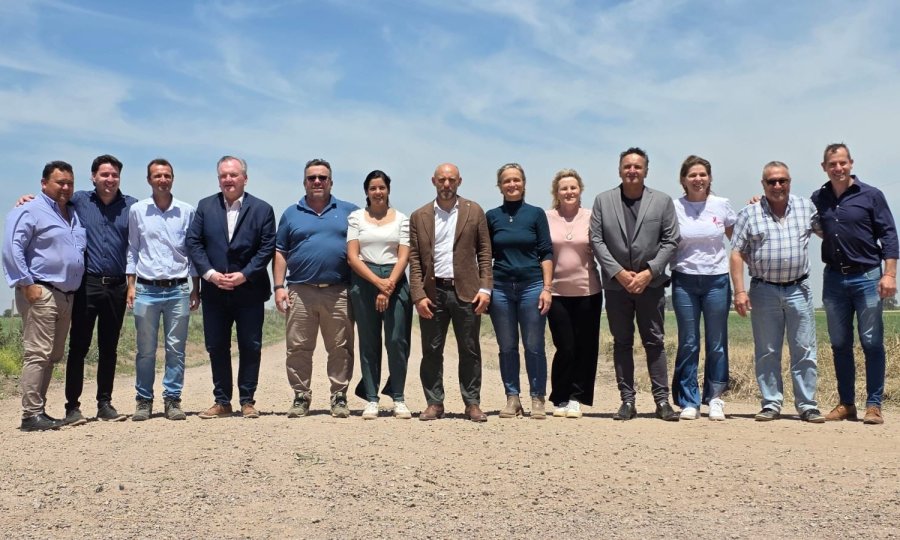 Inauguraci&oacute;n en el marco del programa Caminos productivos.