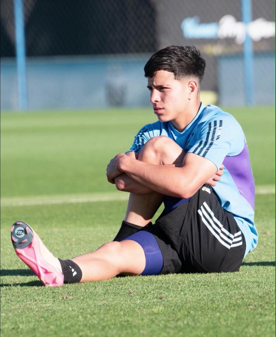 Gast&oacute;n Bouhier, el rafaelino que forma parte del Seleccionado Argentino Sub-17 que ir&aacute; al Mundial