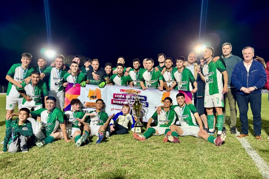 EL CAMPE&Oacute;N. Brown viene de lograr el Oro en la Copa Bidepartamental.