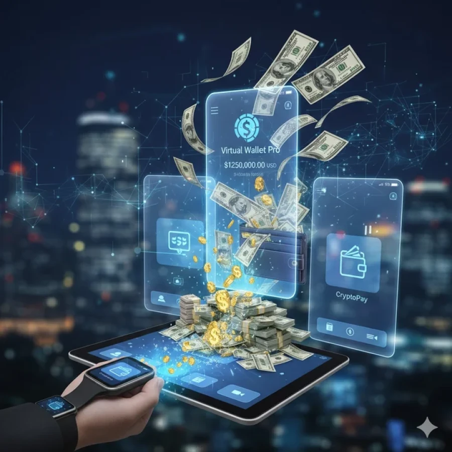Las billeteras virtuales, cada m&aacute;s utilizadas por los argentinos para operar divisas.