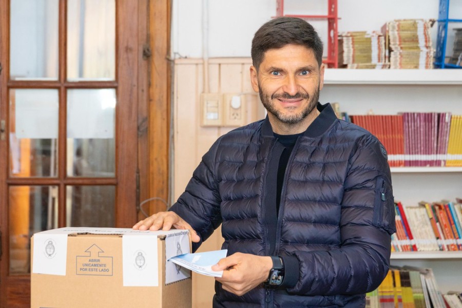 Pullaro ya emiti&oacute; su voto.