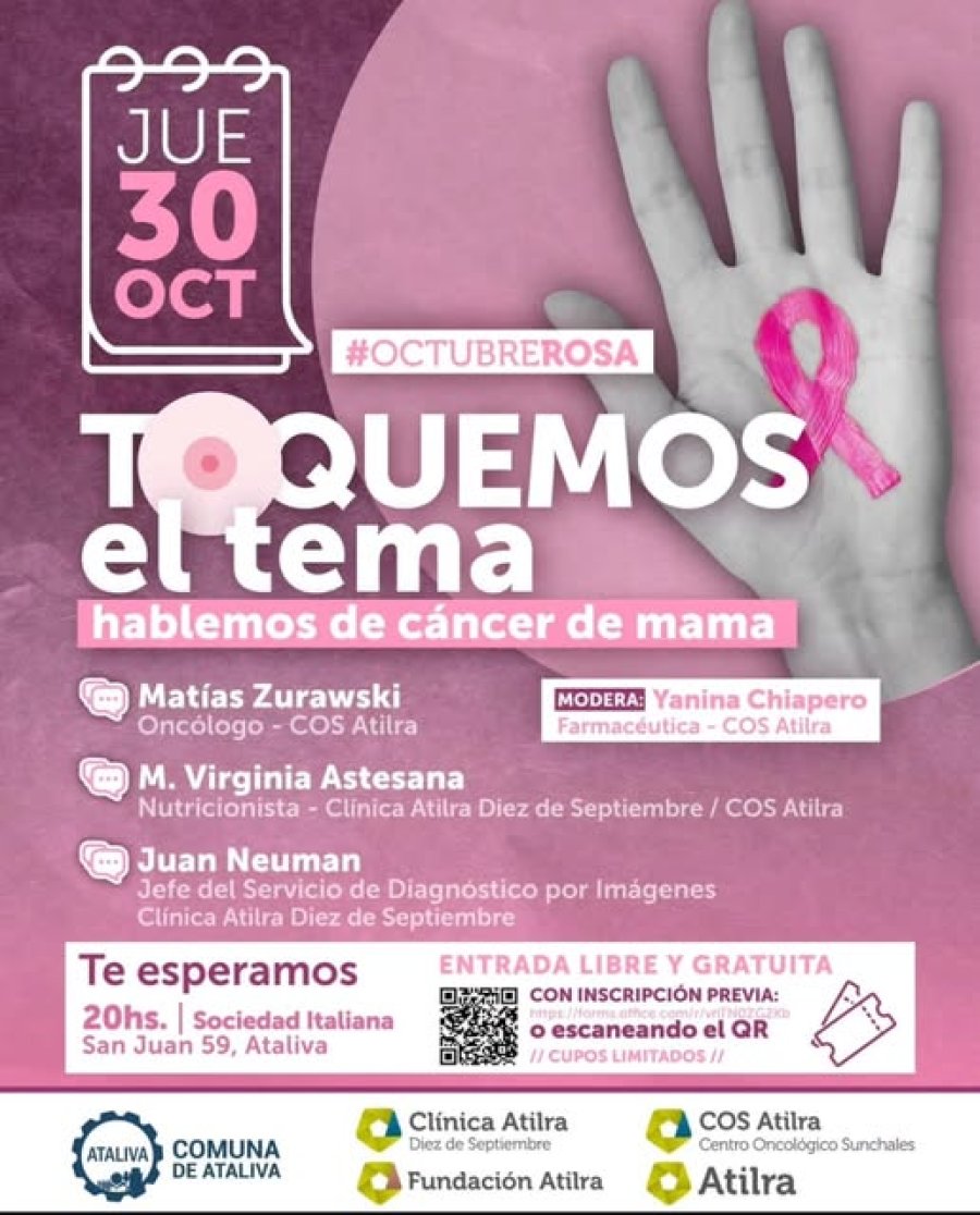 Invitaci&oacute;n difundida desde el Gobierno atalivense.