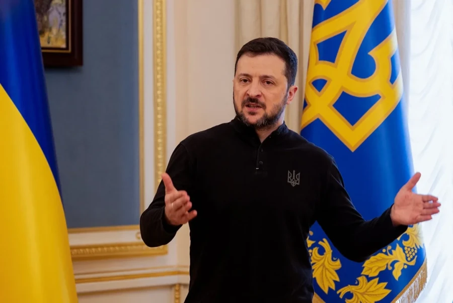 Volod&iacute;mir Zelenski, presidente de Ucrania.