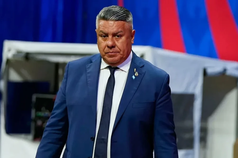 DURO. El presidente de AFA traslad&oacute; su enfrentamiento con el gobierno en el di&aacute;logo con los dirigentes.