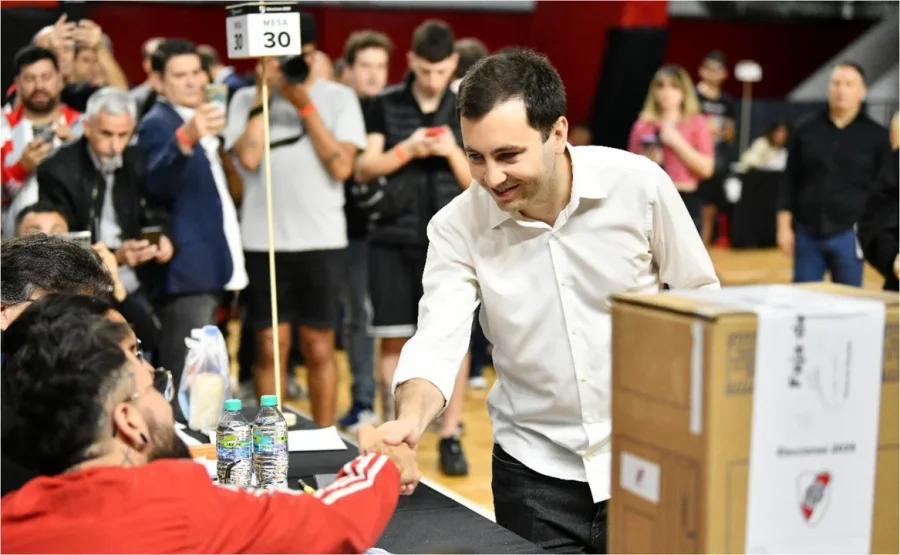Stefano Di Carlo, el nuevo presidente de River