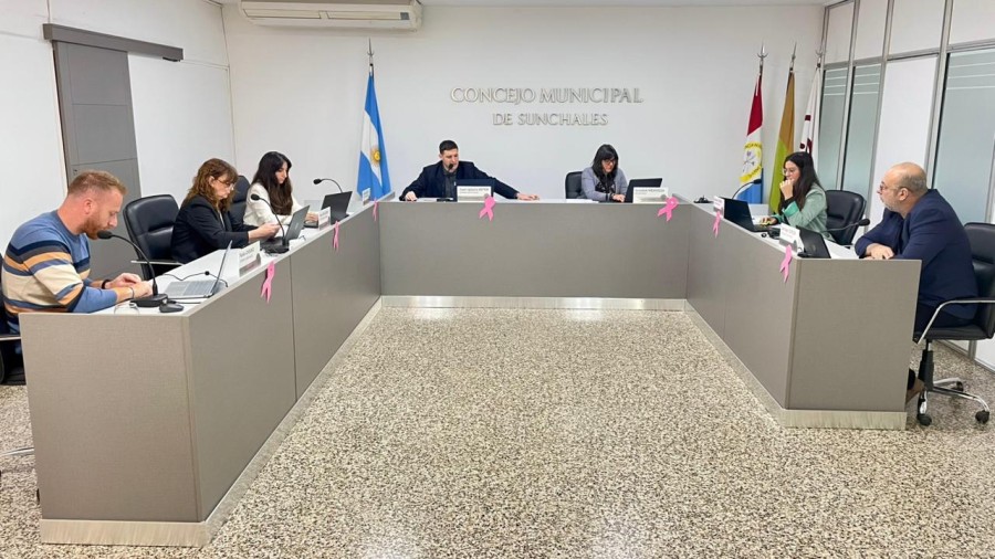 Los ediles durante el &uacute;ltimo encuentro.