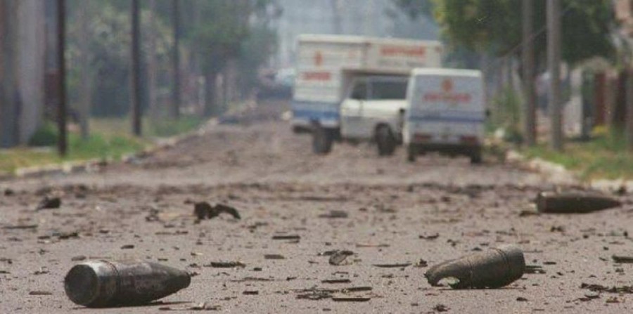 El 3 de noviembre de 1995 R&iacute;o Tercero qued&oacute; totalmente devastada.