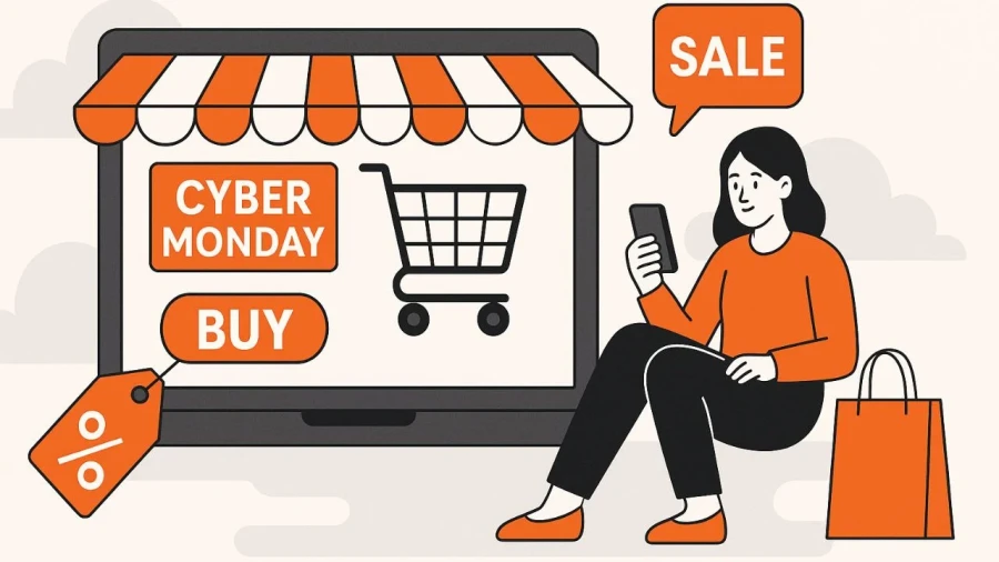 El 78% de las compras en el medio d&iacute;a inicial de CyberMonday se hicieron por celular.