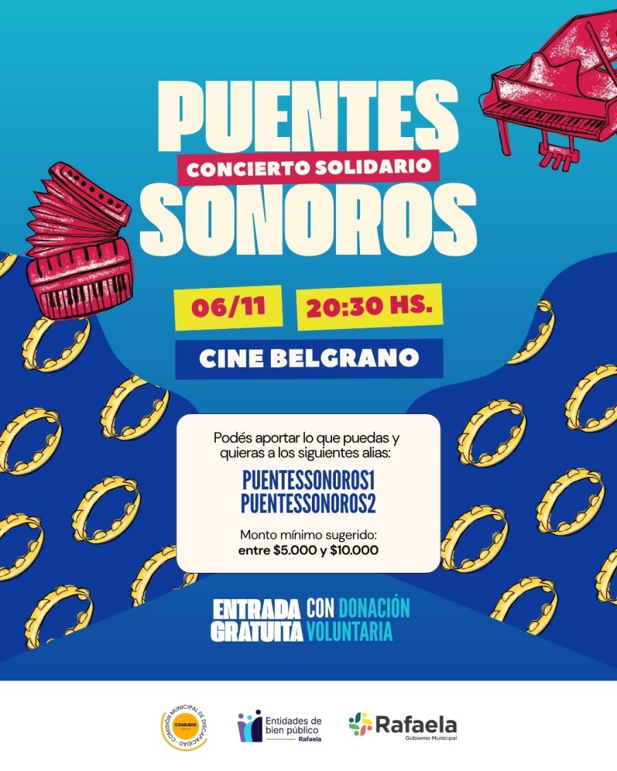 Noche especial con &laquo;Puentes Sonoros&raquo;.