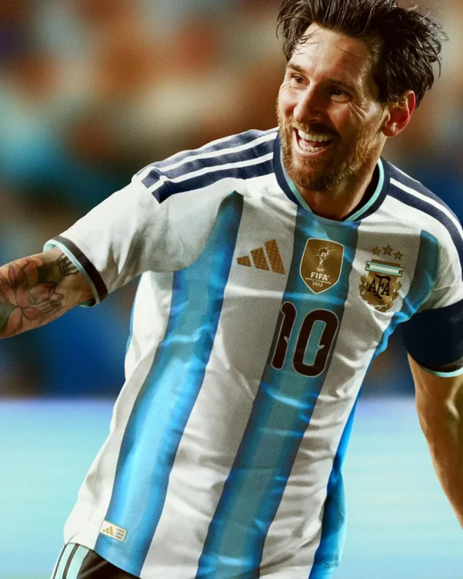 LA DEL 10. El capit&aacute;n Messi.