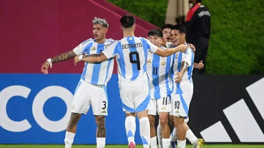 Argentina venci&oacute; 1-0 a T&uacute;nez y pas&oacute; de ronda en el Mundial Sub 17
