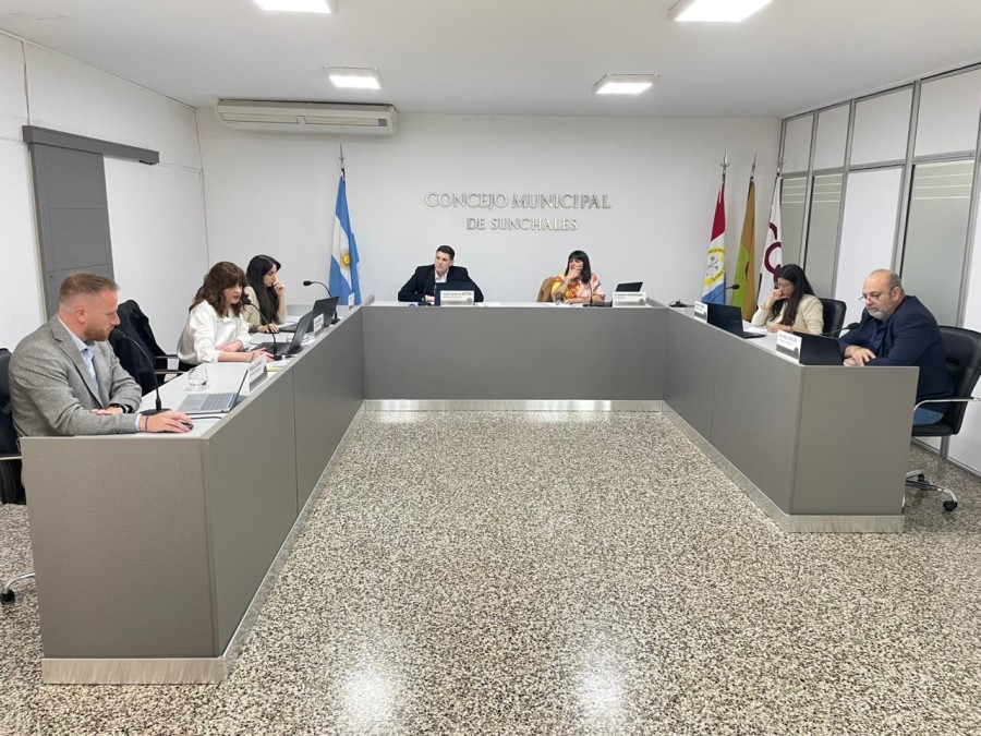 SESI&Oacute;N. Los ediles durante el encuentro de ayer.