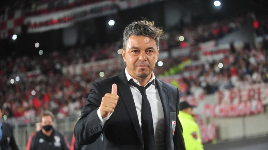 GALLARDO. El DT de River, a pesar del momento, ratificado en el cargo.