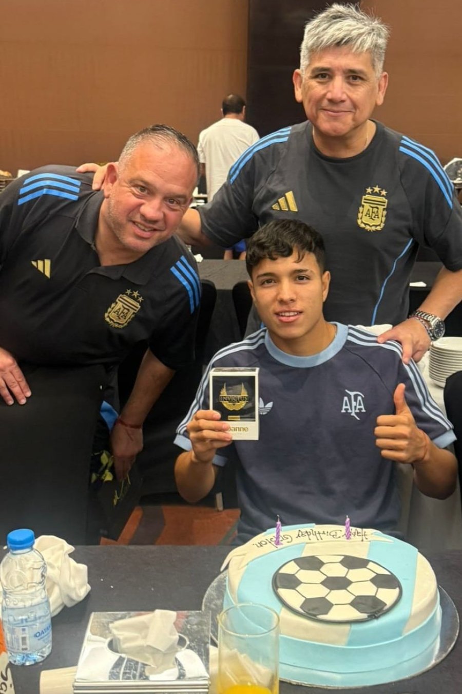 DE CUMPLEA&Ntilde;OS. Gast&oacute;n Bouhier festej&oacute; los 17 el jueves.