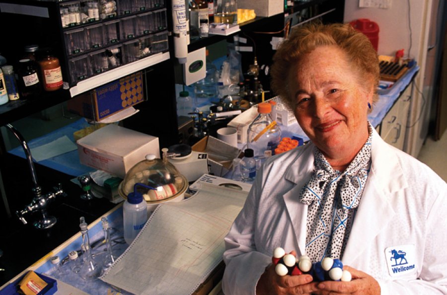 Gertrude Bell Elion, inventora de medicamentos para enfermedades como la leucemia.