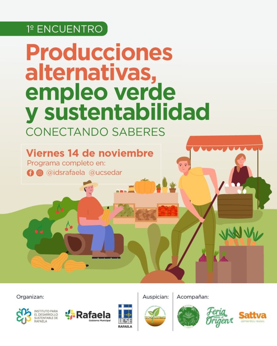 1&ordm; Encuentro de Producciones Alternativas, Empleo Verde y Sustentabilidad.