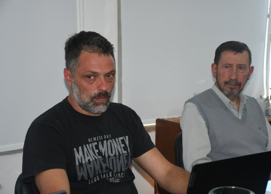 Sebasti&aacute;n Nicolau y Jos&eacute; Delmastro, dos de los ediles electos.